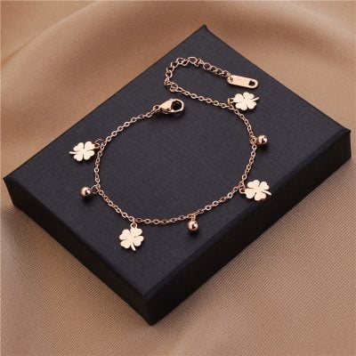 Alternative view of Four-leaf Clover Bracelet