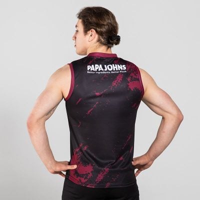 Alternative view of Galway Training Sleeveless GAA Jersey