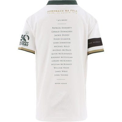 Alternative view of Derry - Bloody Sunday Commemoration Jersey