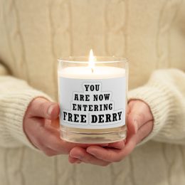 Soy Wax Free Derry Corner Glass Jar Candle