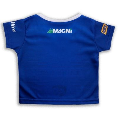 Alternative view of Laois GAA Baby 2023 2 Stripe Home Jersey
