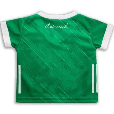 Alternative view of Limerick GAA 2023 Baby 2 Stripe Home Jersey