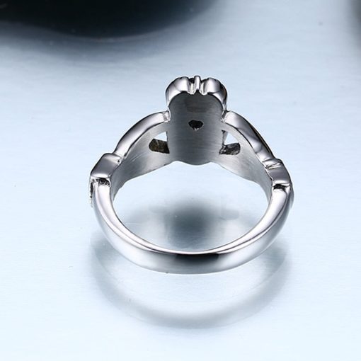 Claddagh Ring Stainless Steel - Image 2