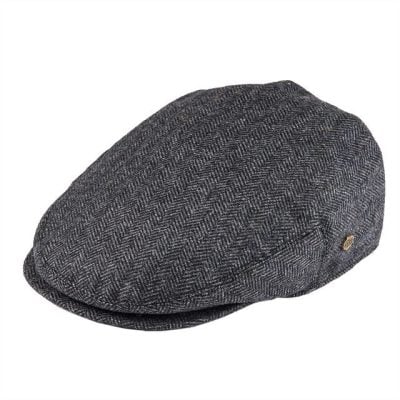 Alternative view of Wool Tweed Herringbone Cap