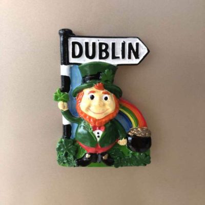 Alternative view of Leprechaun Fridge Magnets