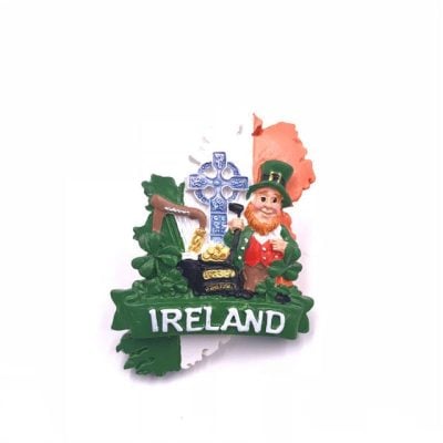 Alternative view of Ireland Fridge Magnet