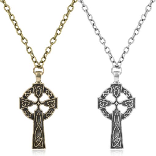 Celtic Irish Cross Necklace