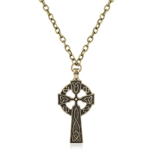 Celtic Irish Cross Necklace - Image 3