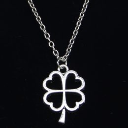 Four Leaf Clover Sterling Silver Necklace