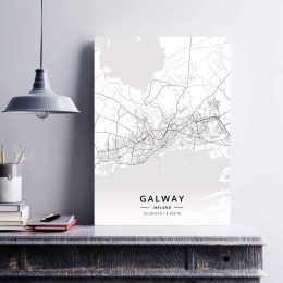 Galway Map Print