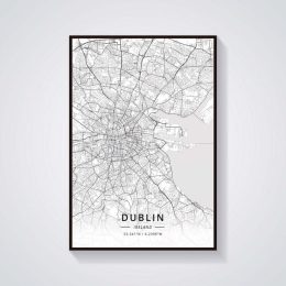 Dublin Map Print
