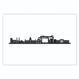 Antrim Wall Art 2012 Pieces Northern Ireland Retro City