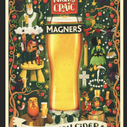 Magners Irish Cider Metal Sign