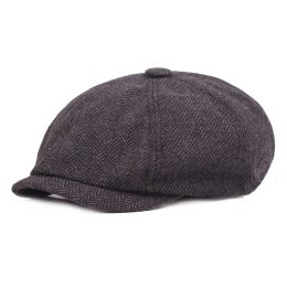Retro Casual Newsboy Hat Spring and Autumn Cap