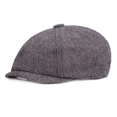 Alternative view of Retro Casual Newsboy Hat Spring and Autumn Cap