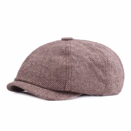 Retro Casual Newsboy Hat Spring and Autumn Cap