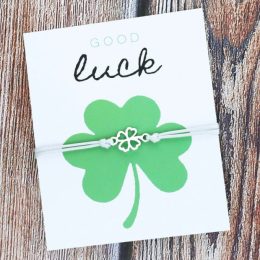 Good Luck Shamrock Bracelet