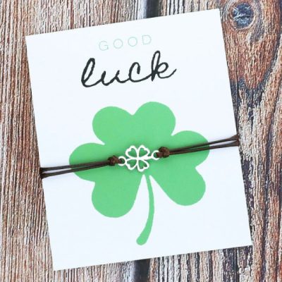 Good Luck Shamrock Bracelet Good Luck Shamrock Bracelet