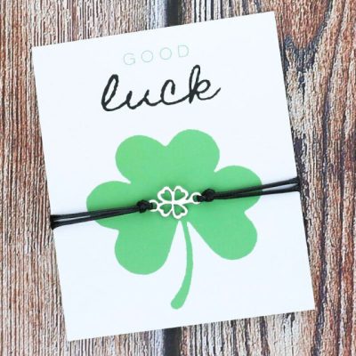 Good Luck Shamrock Bracelet Good Luck Shamrock Bracelet