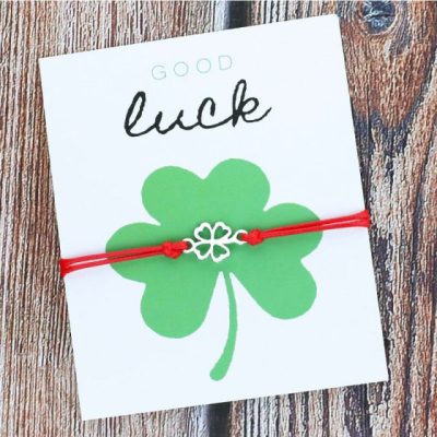 Good Luck Shamrock Bracelet Good Luck Shamrock Bracelet