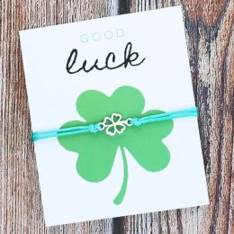Good Luck Shamrock Bracelet