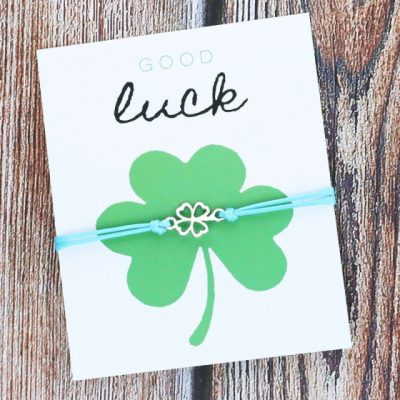 Good Luck Shamrock Bracelet Good Luck Shamrock Bracelet