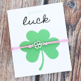 Good Luck Shamrock Bracelet