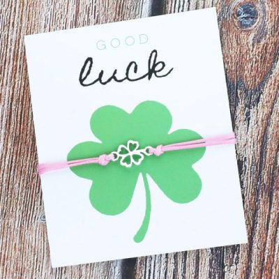 Good Luck Shamrock Bracelet Good Luck Shamrock Bracelet