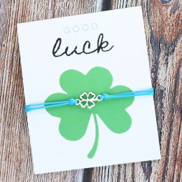 Good Luck Shamrock Bracelet