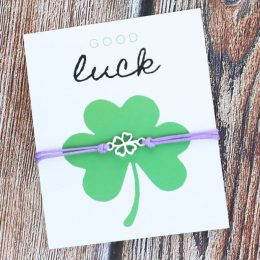 Good Luck Shamrock Bracelet