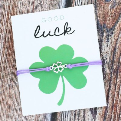 Good Luck Shamrock Bracelet Good Luck Shamrock Bracelet