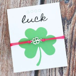Good Luck Shamrock Bracelet