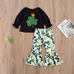 Girls Shamrocks Pants Set