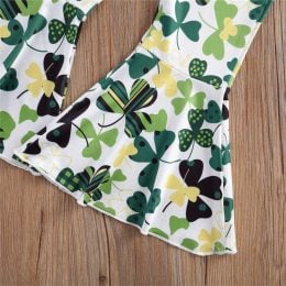 Girls Shamrocks Pants Set