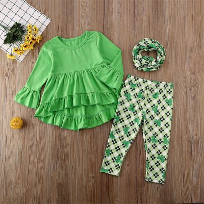 Girls Shamrocks Pants Set Girls Shamrocks Pants Set