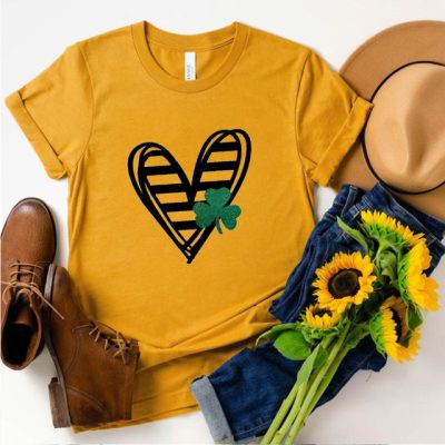 Heart and Shamrock Shirt