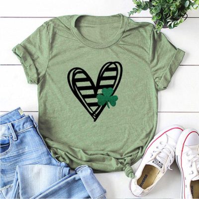Heart and Shamrock Shirt