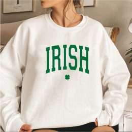 Irish Four Leaf Clover Sweatshirt