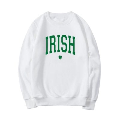 Irish Four Leaf Clover Sweatshirt Irish Four Leaf Clover Sweatshirt
