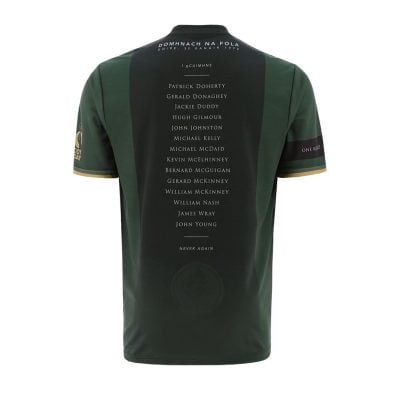 Alternative view of Derry - Bloody Sunday Commemoration Jersey
