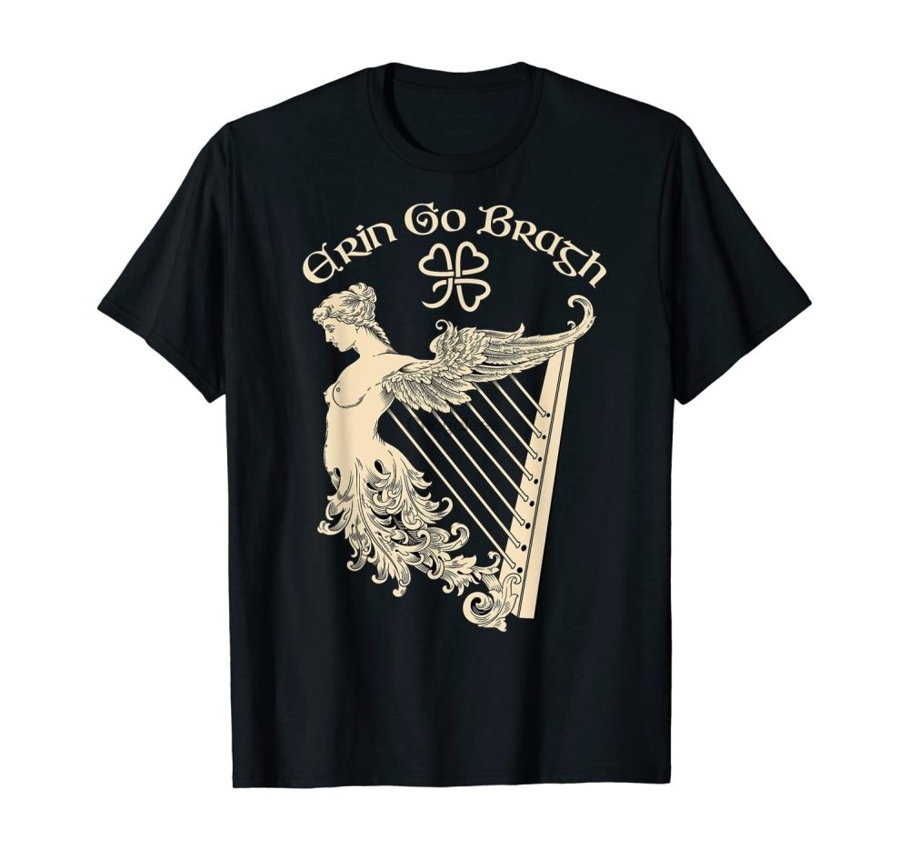 Erin Go Bragh Irish Harp T-Shirt