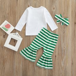 Little Miss Luck Shamrock Pants Set