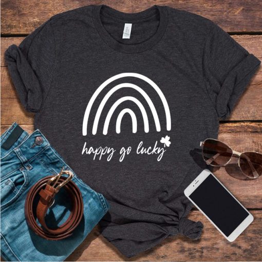 Happy Go Lucky Irish T-Shirt - Image 10