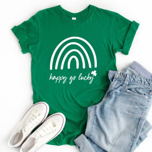 Happy Go Lucky Irish T-Shirt - Image 6