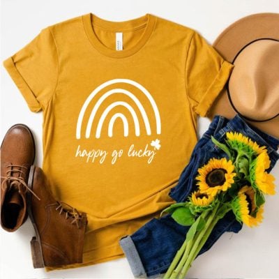 Happy Go Lucky Irish T-Shirt Happy Go Lucky Irish T-Shirt