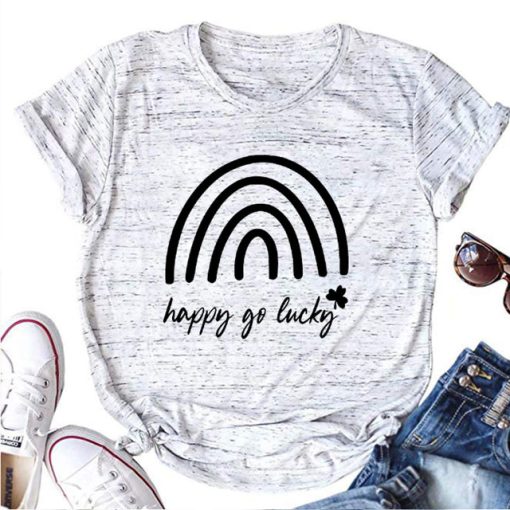 Happy Go Lucky Irish T-Shirt - Image 7