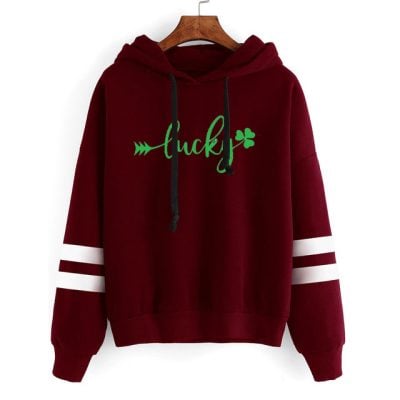 Lucky Shamrock 2023 Irish Pride Hoodie