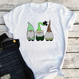Lucky Three Gnome Design Gnomes Shirt