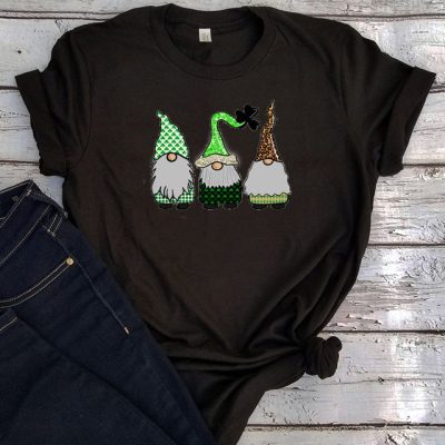 Lucky Three Gnome Design Gnomes Shirt Lucky Three Gnome Design Gnomes Shirt