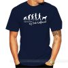 Man Dog Walking Irish Wolfhound T-Shirt